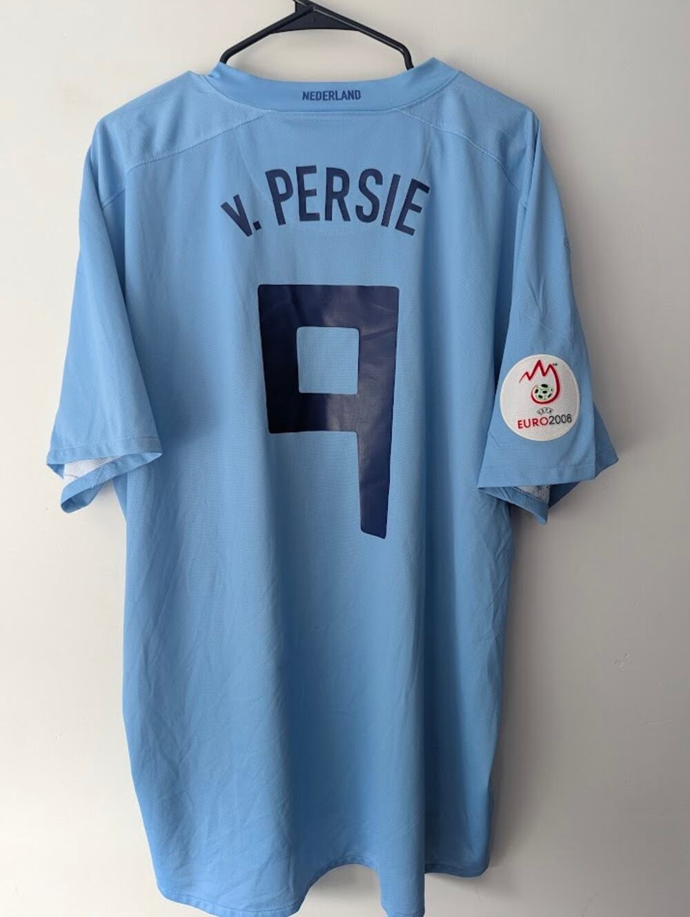 Netherlands 2008 Away Van Persie Jersey XXL Nike Euro 2008 Patched